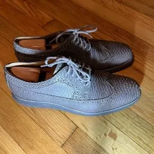 Cole Haan | Shoes | Cole Haan Wingtip Oxfords Snake Skin  display picture 1